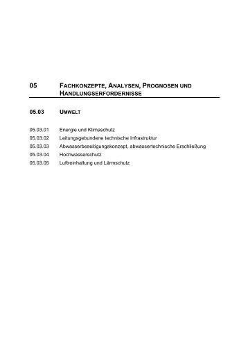 05 fachkonzepte, analysen, prognosen und ... - Chemnitz