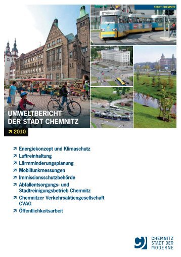 Umweltbericht Klima Immissionsschutz 2010 - Chemnitz