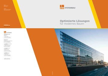 Optimierte Lösungen für modernes Bauen - DW Systembau GmbH