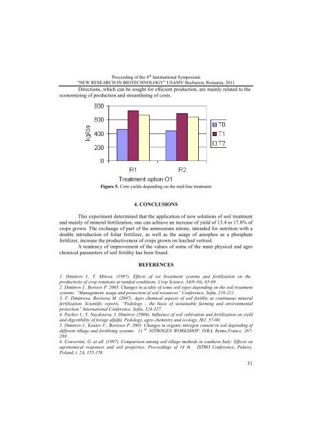 New Researches in Biotechnology - Facultatea de Biotehnologii ...