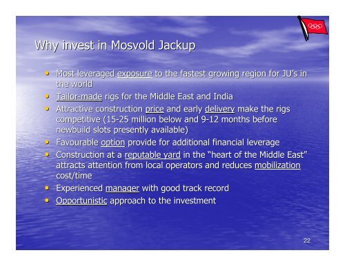 Mosvold Jackup Ltd.