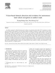 Vision-based obstacle detection and avoidance for autonomous ...