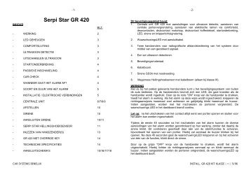 Gemel serpistar - DG Car Equipment