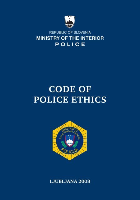 Code of Police Ethics - Policija