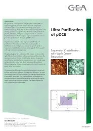 Ultra Purification of pDCB - GEA Messo PT