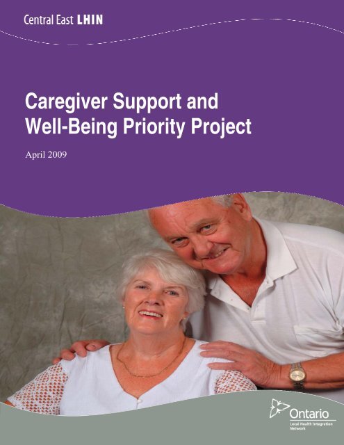 Caregiver Support and Well-Being Priority Project - Central East ...