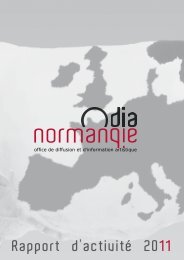 Rapport d'activitÃ© 2011 - ODIA Normandie