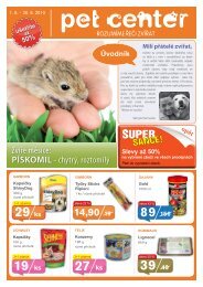 Pet Center (PDF) - Nový Smíchov