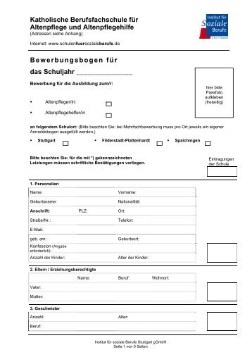 Katholische Berufsfachschule für Altenpflege und Altenpflegehilfe ...