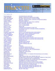 Attendee list for website 9.17.08 - IAEE