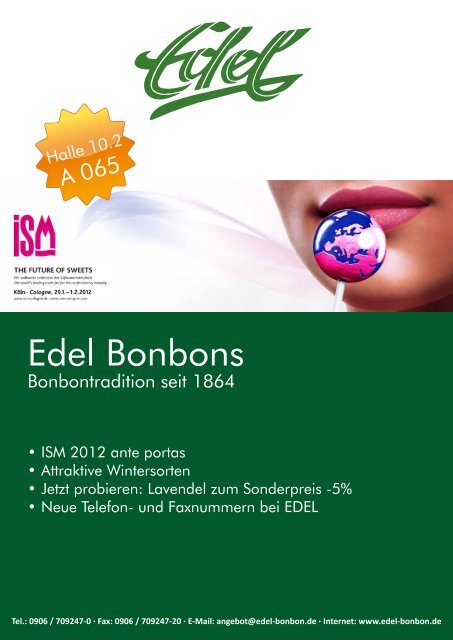 Edel Bonbons - Eduard Edel GmbH Bonbonfabrik
