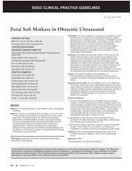 Fetal Soft Markers in Obstetric Ultrasound