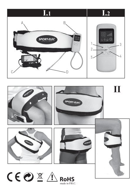 CEINTURE VIBRANTE [HQM624] User Manual ... - Sport-elec.com