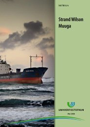 Strand Wilson Muuga - Umhverfisstofnun