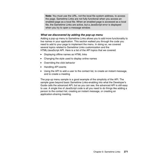 Lotus Instant Messaging/ Web Conferencing ... - IBM Redbooks