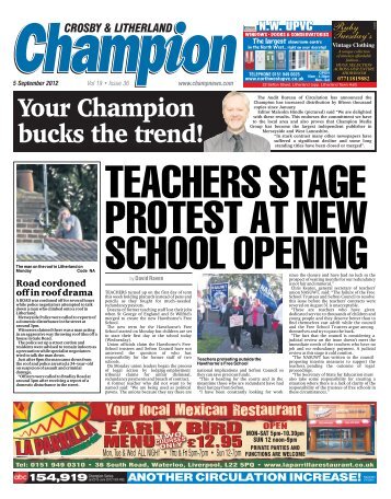 Your Champion bucks the trend! - Champion Newspapers