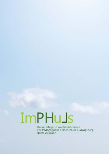 3. Ausgabe von ImPHuLs