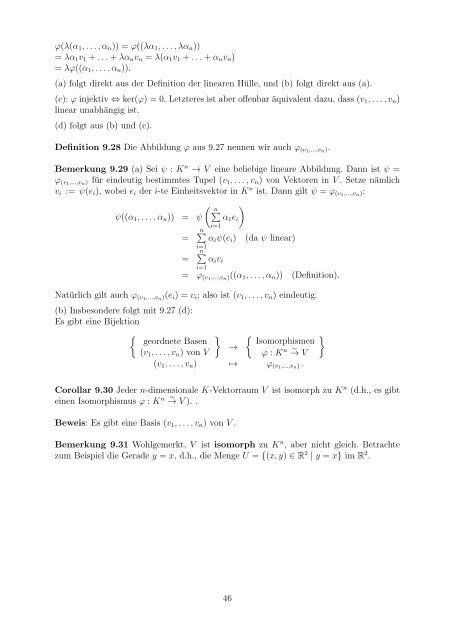 Vorlesungsskript - Mathematik