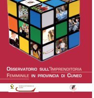 osservatorio sull'imprenditoria femminile in provincia di cuneo