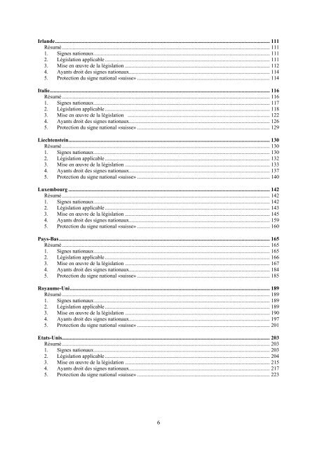 AVIS DE DROIT PROTECTION DES SIGNES NATIONAUX