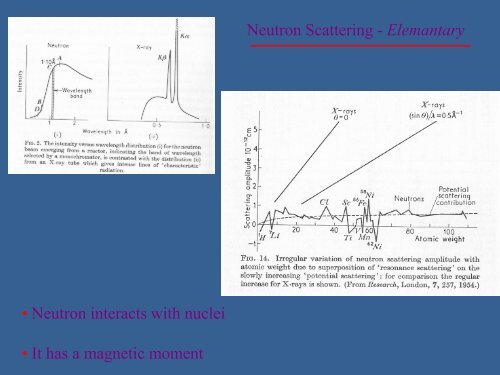 Diffraction studies in non crystalline systems