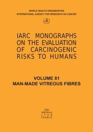 iarc monographs on the evaluation of carcinogenic ... - Naked Whiz