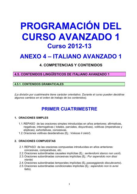 Anexo 4 Italiano Avanzado 1 30oct Pdf