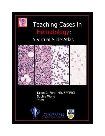 Teaching Cases in Hematology: - Pathology and Laboratory Medicine