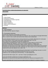 1. Valg af dirigent 2. Formandens beretning - Portal for Løjt Land