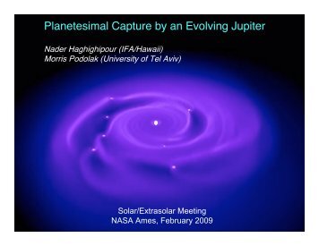 Planetesimal Capture by an Evolving Jupiter