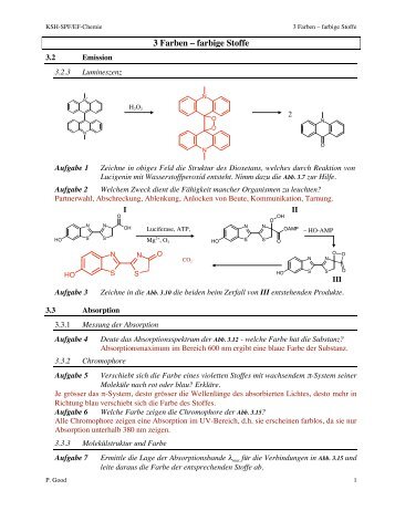 3 Farben – farbige Stoffe