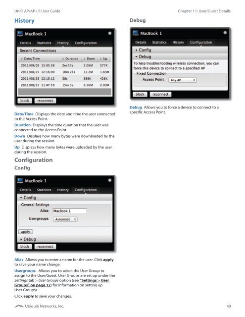 UniFi AP and UniFi AP L-R User Guide - Ubiquiti Networks