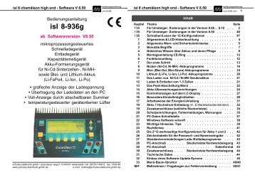isl 8-936g - Schulze Elektronik GmbH