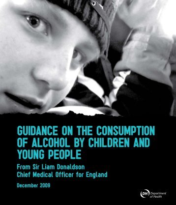 Guidance on the consumption of Alcohol by children and ... - IAS
