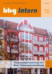 bbg intern 61 - Berliner Baugenossenschaft eG