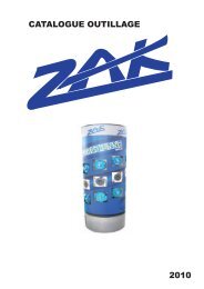 outillage ZAK - Forezienne