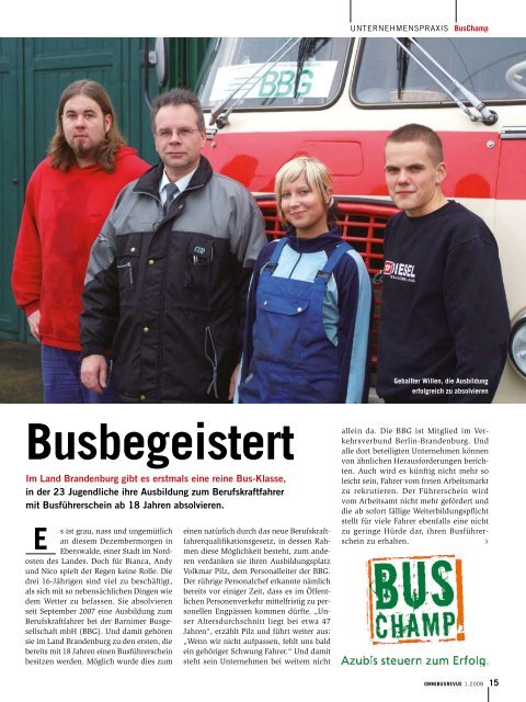 Busbegeistert - BUSFahrer