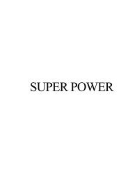 SUPER POWER - Wilfried Handl