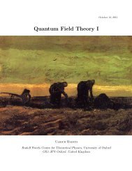 Quantum Field Theory I - THEP Mainz