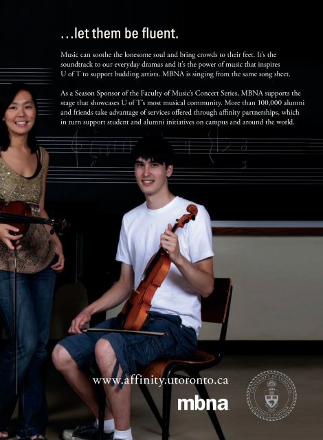 7 MB - University of Toronto Magazine