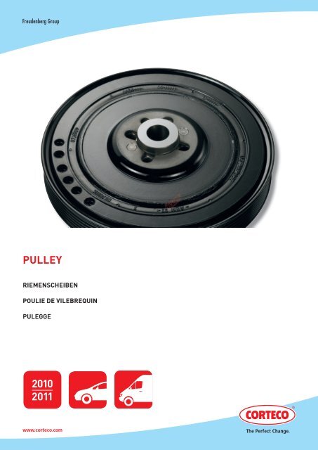 Corteco 80000352 Belt Pulley/Crankshaft 