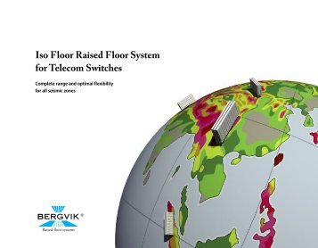 Iso Floor Raised Floor System for Telecom Switches - Bergvik Flooring