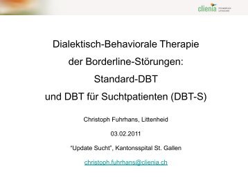 Dialektisch-Behaviorale Therapie der Borderline ... - Fosumos