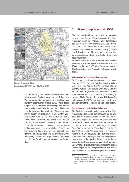 abschlussbericht 2011 - Der Senator für Umwelt, Bau und Verkehr ...