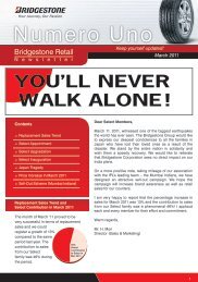 News Letter March 2011 - Bridgestone Tyres India