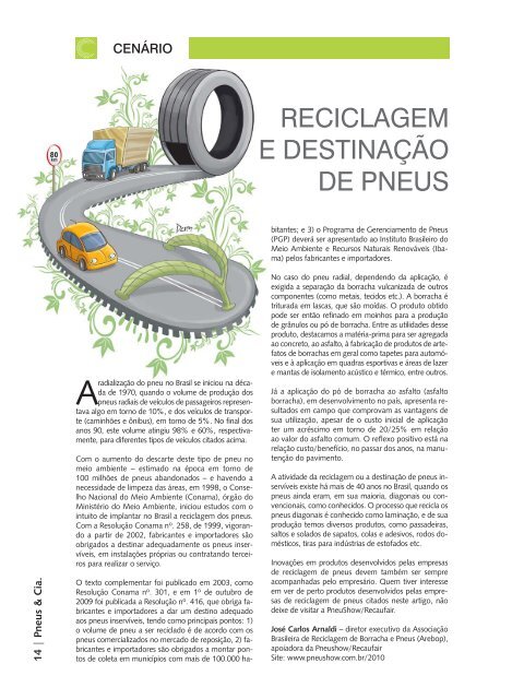 Revista Pneus e Cia nÂº14 - Sindipneus