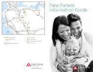 New Patient Information Guide - John Muir Health