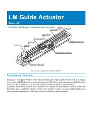 LM Guide Actuator - LM Systems