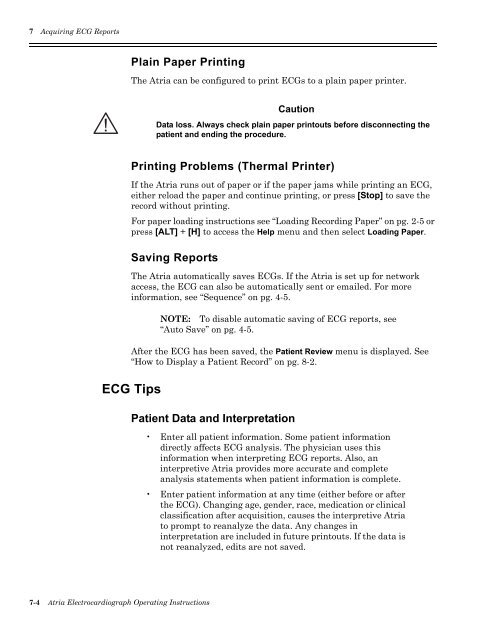 Atria 6100 Operator's manual - Roxon