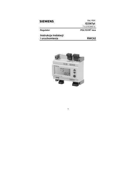 G3367pl Instrukcja instalacji i uruchomienia RWC62 - ALPAT